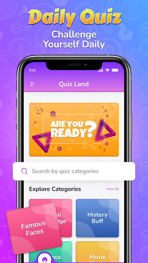 QuizLand - Trivia Quiz Screenshot 2