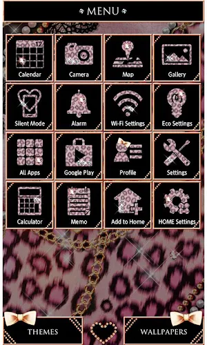Gorgeous Wallpape Cute Leopard Screenshot 1