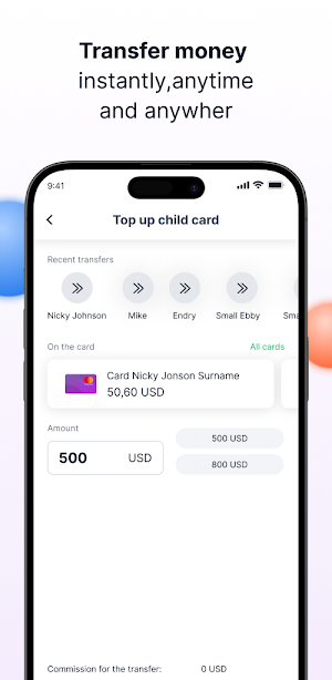 Fampy Parent app Screenshot 3