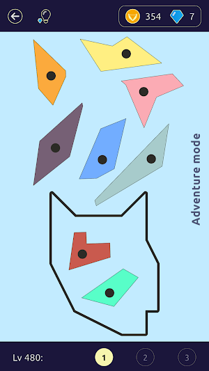 Owlyfit - Tangram Shape Match Screenshot 0