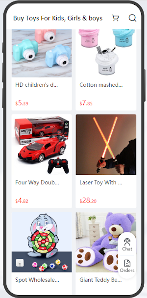 Kids Toys Online Shopping App Screenshot 0