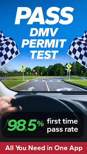 DMV Permit Practice Test Pro Screenshot 0