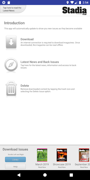 Stadia Magazine Screenshot 0
