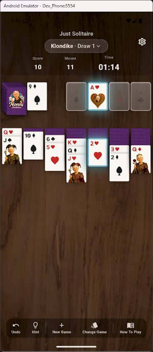 Just Solitaire Screenshot 0