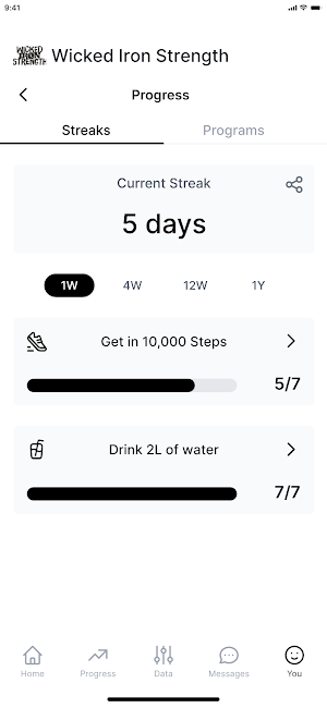 WIS Coaching Screenshot 1