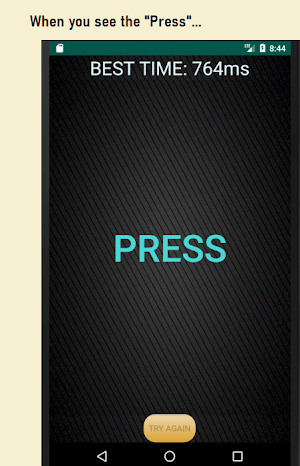 Reflex Test Screenshot 1