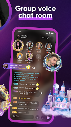 Aa-ha-Video chat & Voice room Screenshot 2