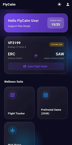 FlyCalm Screenshot 0