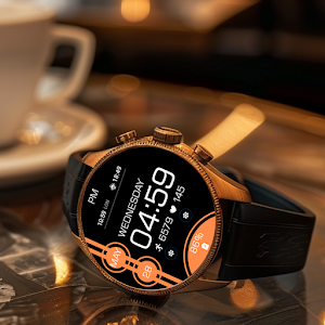 Key WF82 Digital Watch Face Screenshot 3