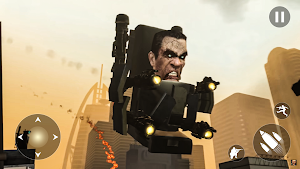 Toilet Survival Game Squid 3D Screenshot 0