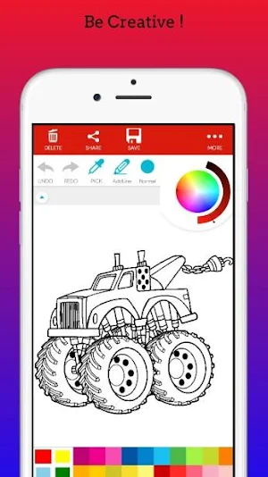 Monster Trucks Coloring Book 2020 Screenshot 0