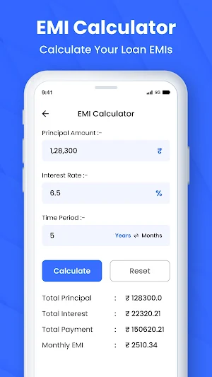 EMI Smart: Loan Calculator Screenshot 1