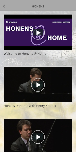 Honens Intl Piano Competition Screenshot 3