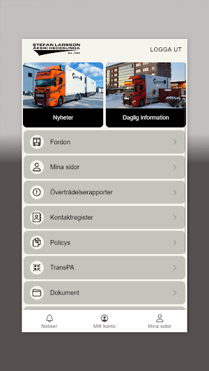 Stefan Larsson Åkeri Screenshot 0