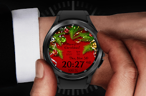 EY04 Merry Christmas WatchFace Screenshot 1
