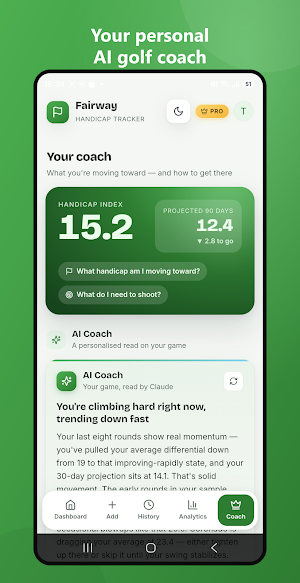 Fairway - Golf Handicap Screenshot 3