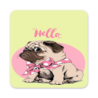 Cute Pugs Live Wallpaper HD