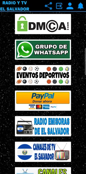 Radio y TV El Salvador 2 Screenshot 1