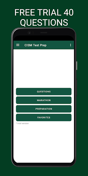 CISM Test Prep 2024 Screenshot 1