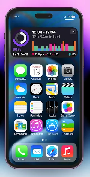 iPhone 15 Pro Launcher 4K Screenshot 0