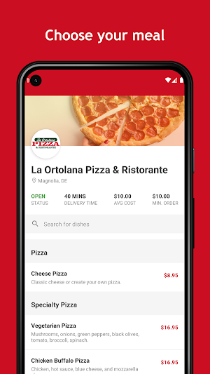 La Ortolana Pizza Magnolia Screenshot 0