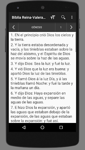 Reina-Valera Bible (Spanish) Screenshot 3
