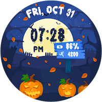 Haunted Pumpkin Watch