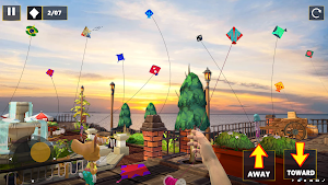 kite sim: patang wala game Screenshot 1