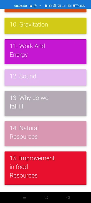 Ncert Solution Class 9 Science Screenshot 1
