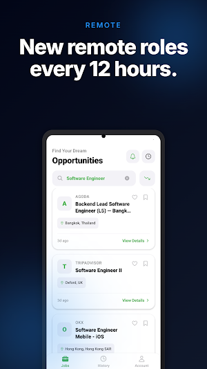 BorderlessJobs — Remote Jobs Screenshot 1