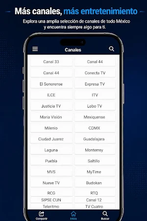 Canales Mexicanos TV Screenshot 2