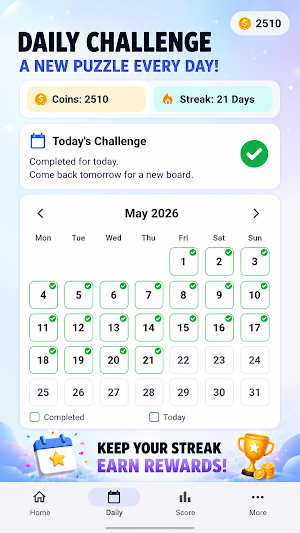 Word Drop Puzzle Screenshot 2