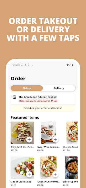 The GreeTalian Kitchen Screenshot 0