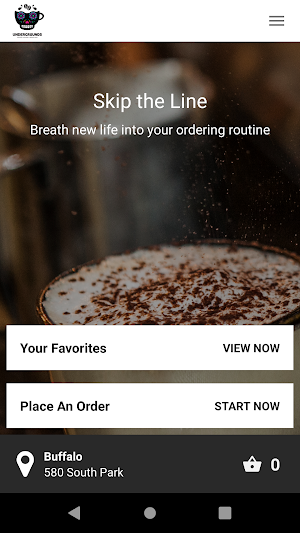 Undergrounds Coffee Buffalo Screenshot 1