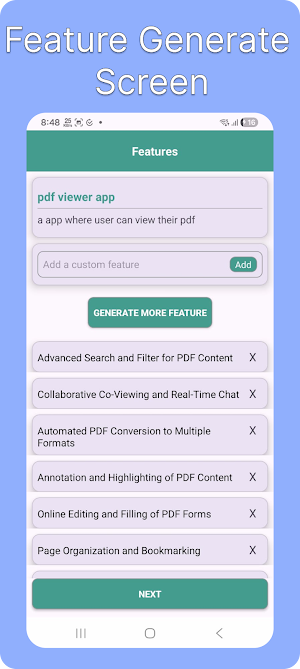 iVAA Screenshot 2