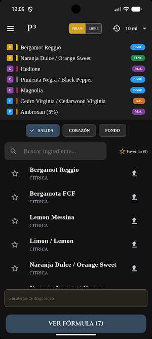 Profumer³ Screenshot 0