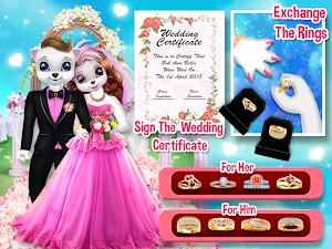 Puppy Wedding For Girl Games Screenshot 2