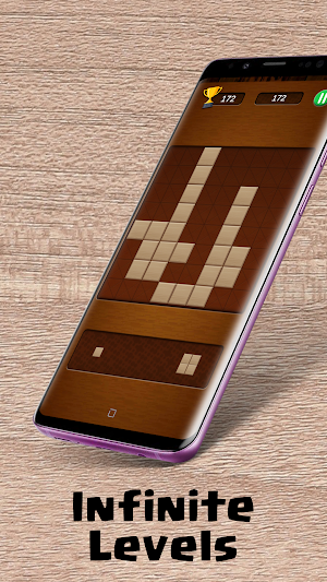 Wood Blocks Puzzle – Wooden Blocks Meditation Game Screenshot 2
