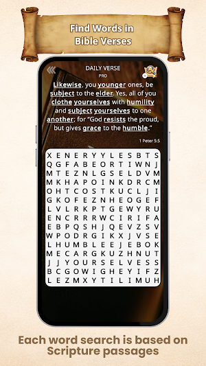 Bible Word Search Screenshot 1