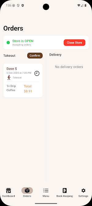 Local Coffee House Owner Screenshot 1