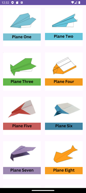 Origami Paper Airplane Screenshot 1
