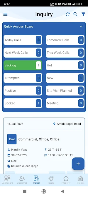 RE CRM Screenshot 3