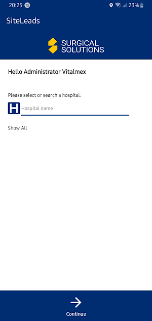 Site Leads Screenshot 1
