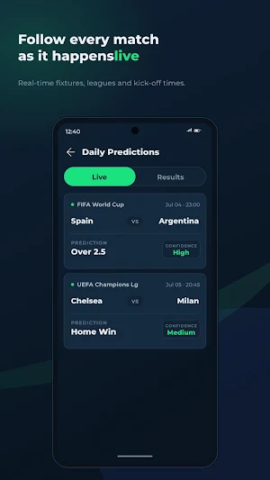 Hub Football Tips Screenshot 2