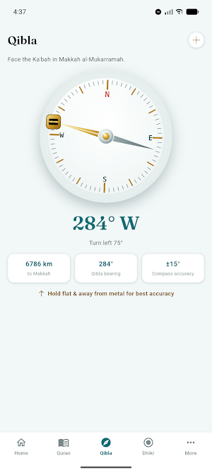 Noor: Prayer Times & Qibla Screenshot 2
