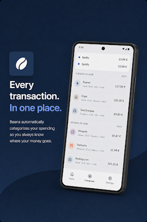 Beans: Money Tracker Screenshot 1