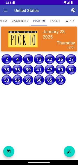 Lotto Insight Screenshot 2