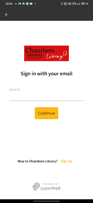 Chambers Library Screenshot 3