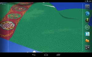 Turkmenistan Flag Screenshot 2