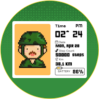 Army Pixel Festival Watch Face